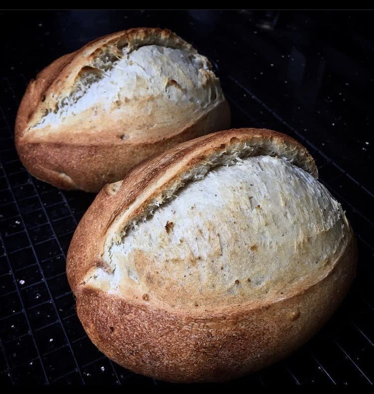 The Sourdough Goes In